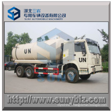 16 M3 HOWO 6X6 Sewage Suction Vacuum Tank Truck